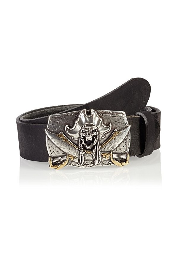 MGM Grand Pirate - Ceinture - Mixte, Noir, 115 cm