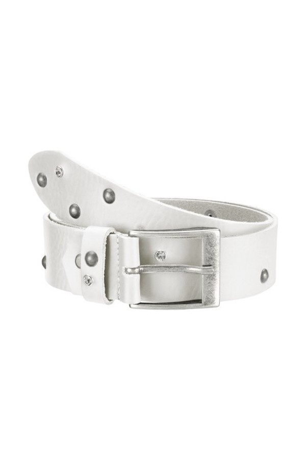 MGM - Ceinture Femme - Nieten, 8338 - Blanc weiß 950-2 - FR : 95 Taille fabricant : 95 cm 