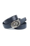 Anthoni Crown Ledergürtel Ceinture, Dunkelblau, 100 Femme