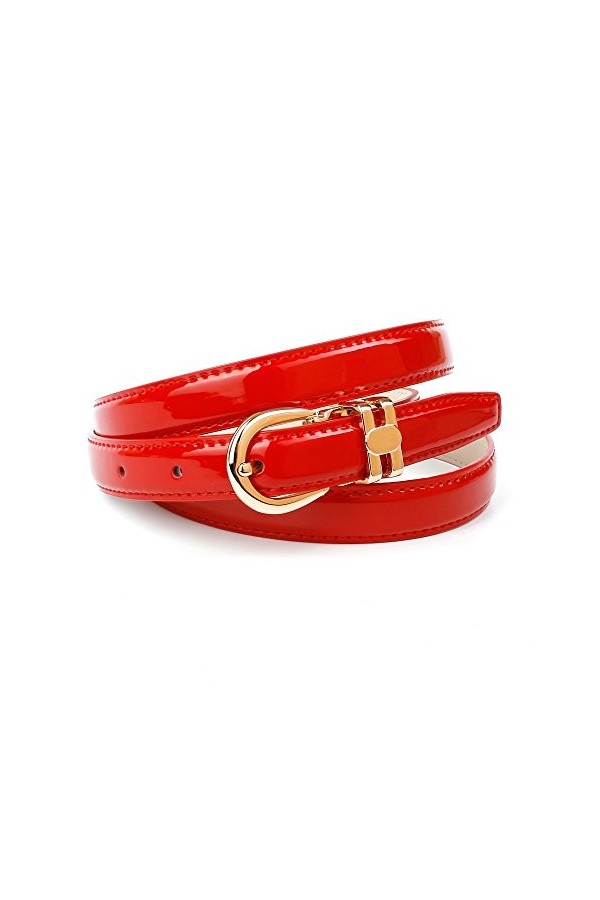 Anthoni Crown A43H01L Ceinture, Rouge Rot 060 , 85 cm Femme
