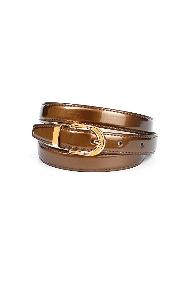 Anthoni Crown A4303L Ceinture, Marron Kupfer 030 , 85 cm Femme