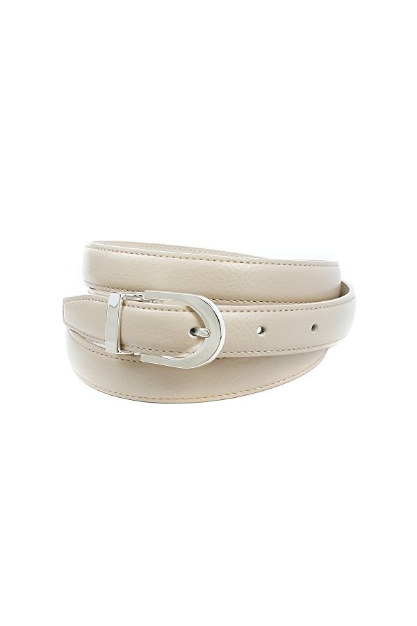 Anthoni Crown A13t30 Ceinture, Beige Beige 033 , 80 cm Femme