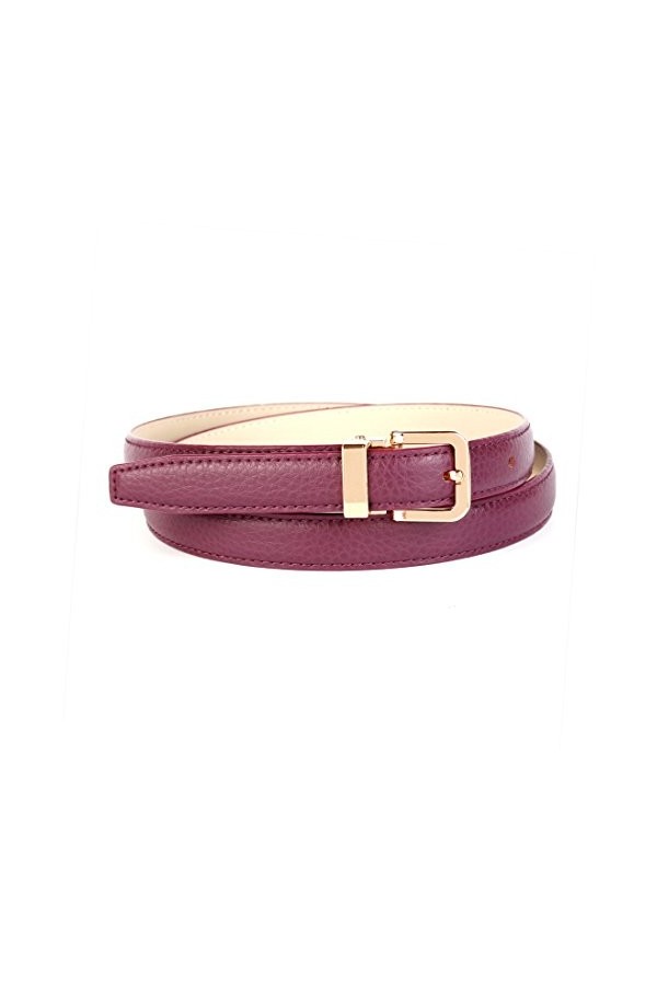 Anthoni Crown 44T19 Ceinture, Violet 019 , 110 cm Femme