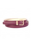Anthoni Crown 44T19 Ceinture, Violet 019 , 110 cm Femme