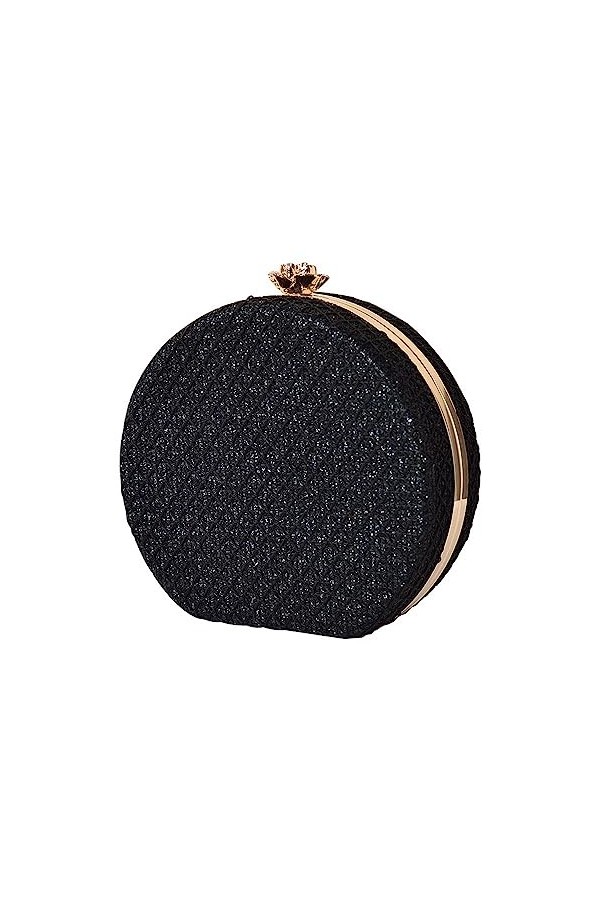 GALSOR Sac de fête Sac de soirée for femme Crossbody Handheld Take Chain Bag Sac rond personnalisé Sac de banquet Color : Sc