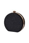 GALSOR Sac de fête Sac de soirée for femme Crossbody Handheld Take Chain Bag Sac rond personnalisé Sac de banquet Color : Sc