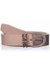 Calvin Klein Ceinture Femme Ck Must Ck Loop Belt 3.0 cm Ceinture Cuir, Rose Cafe Au Lait , 100 cm
