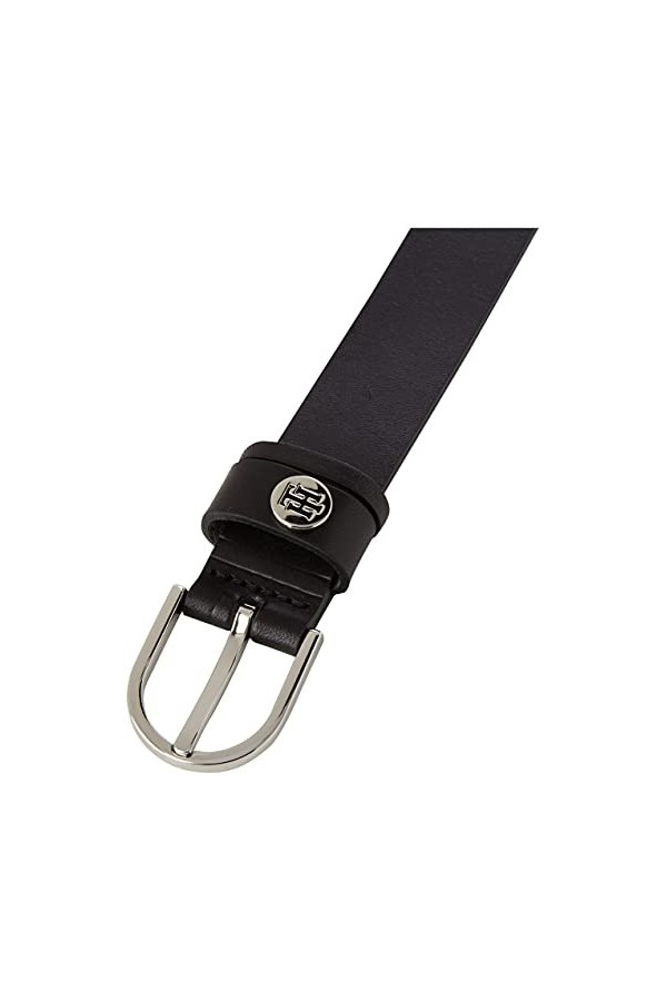 Tommy Hilfiger Curve Classic Ceinture 2,5, Black, 130 cm Femme