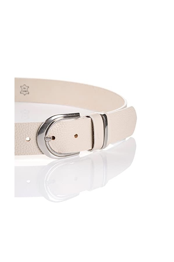 TOM TAILOR TTSANDRA Ceinture, Ecru, 75 Femme