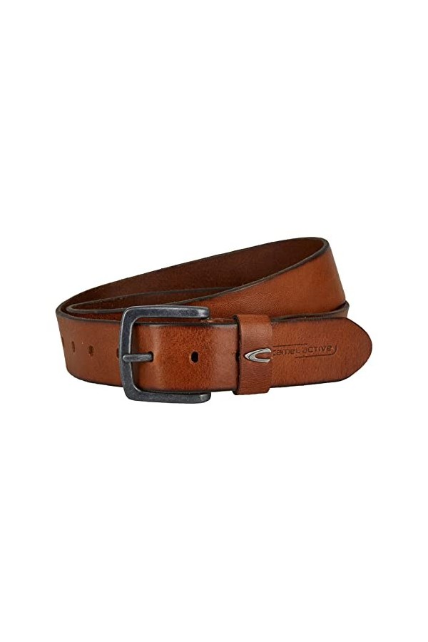 camel active Trail 3 Ceinture 4 cm W110 Cognac, cognac, W110