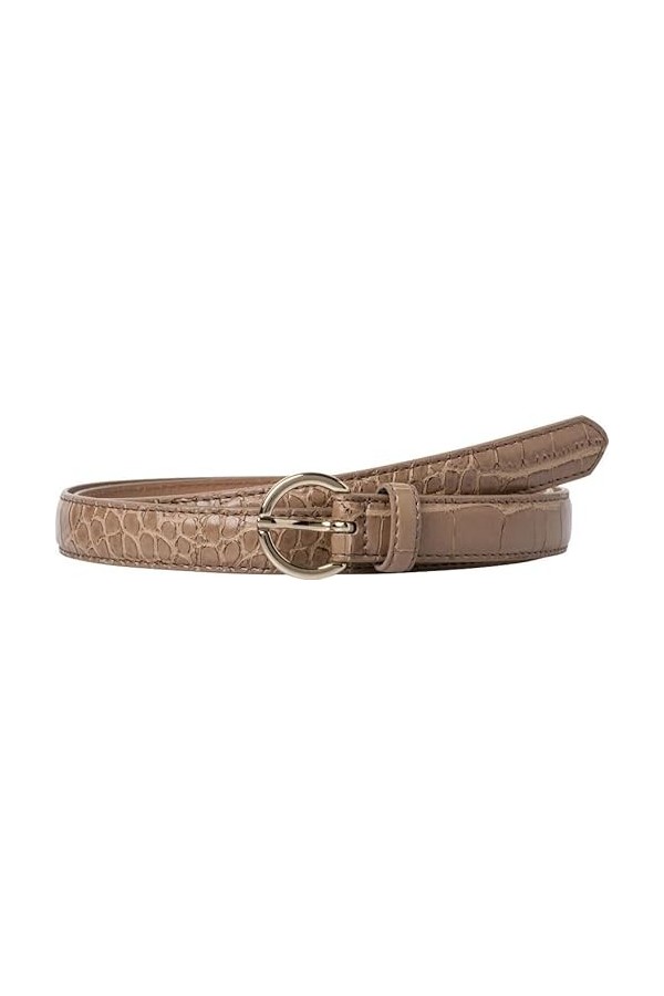 BRAX DOB Gürtel LEDERGÜRTEL KROKOPRÄGUNG Ceinture, Camel, 105 Femme