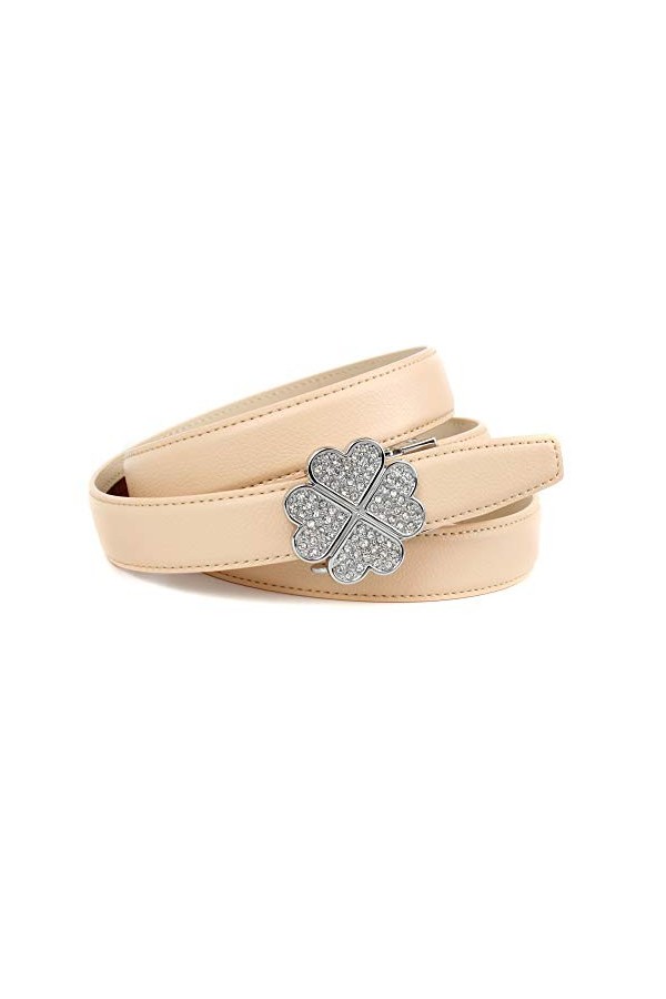 Anthoni Crown H1fha.f30 Ceinture, Beige Creme 038 , 120 Taille Fabricant: 105 Femme