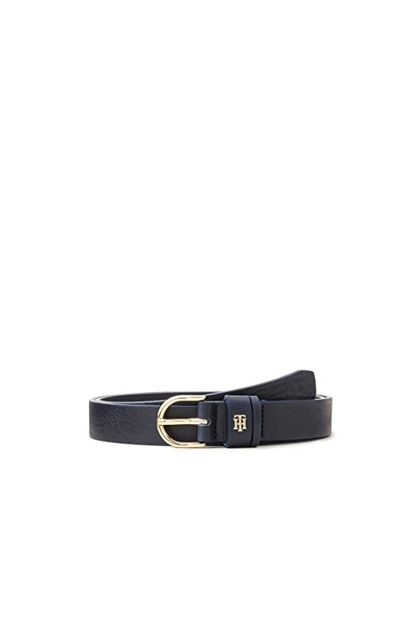 Tommy Hilfiger TH Timeless 2.5 Ceintures, Space Blue, 75 Femme