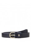 Tommy Hilfiger TH Timeless 2.5 Ceintures, Space Blue, 75 Femme