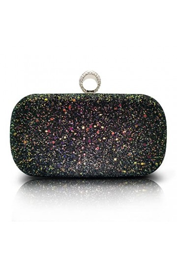 Pahajim Pochettes et Clutches Femme Sac a Main Chaine Pochette Ceremonie Mariage Pochette Soiree Femme Chic Sac Paillettes av