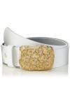 MGM - Ceinture Femme - Blanc Blanc-gold 11 - 100 cm