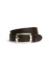 VaModa Ceinture en cuir 4cm | Jeans Belt 40mm pour homme et femme | couleur marron, Longueur-90cm, avec boucle montée modèle 