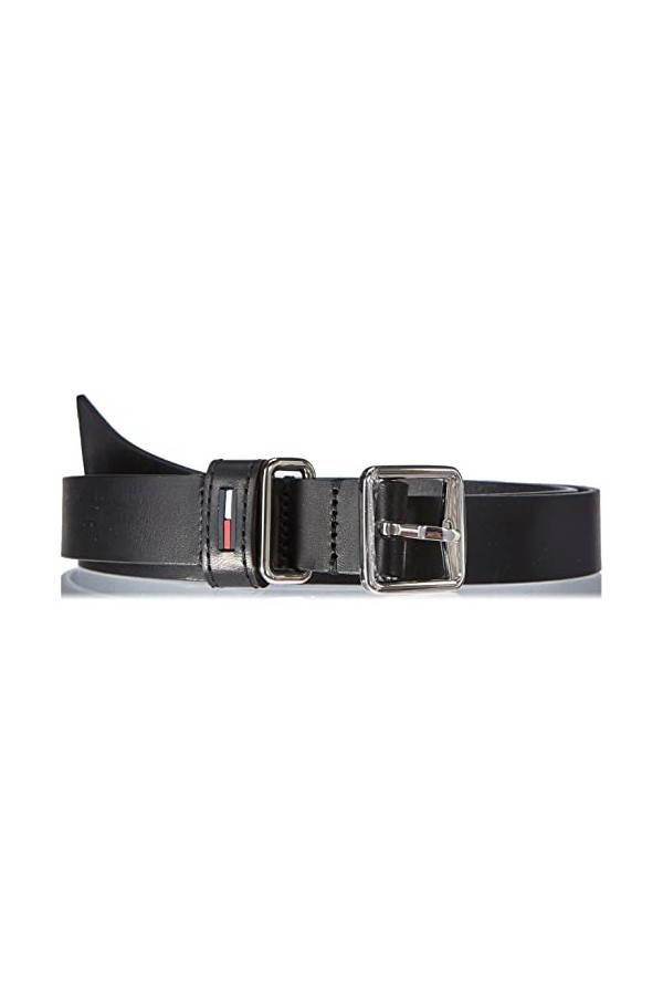 Tommy Jeans TJW Feminine Square Belt Ceinture, Black, 85 cm Femme