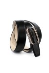Anthoni Crown A4bwt10 Ceinture, Schwarz Schwarz 010 , Taille du Fabricant:85 Femme