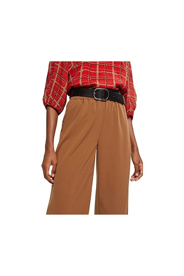 ESPRIT 992ca1s301 Ceinture, 001/noir, 100 cm Femme