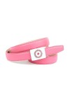Anthoni Crown Ledergürtel Ceinture, Rosa, 90 Femme
