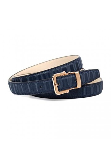 Anthoni Crown 443d80 Ceinture, Bleu Dunkelblau 080 , 115 Taille Fabricant: 100 Femme