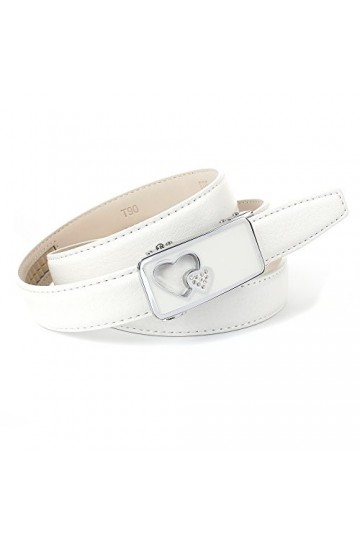 Anthoni Crown B1whh.t90 Ceinture, Blanc Blanc 090 , Taille du Fabricant:85 Femme