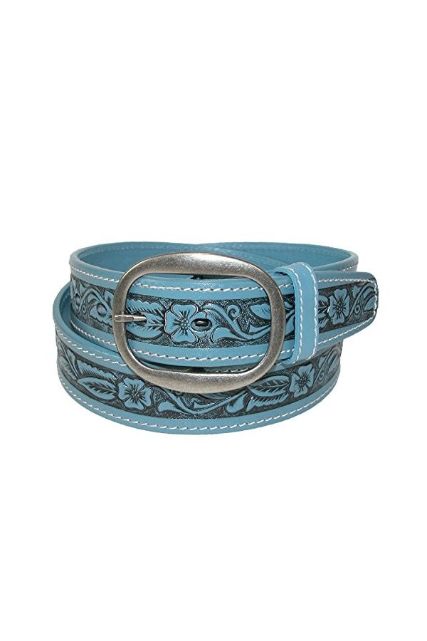 CTM - Ceinture - Femme taille unique - Bleu - 85
