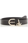 Calvin Klein RE-Lock 25MM Charm Belt, CK Black, 125 Femme