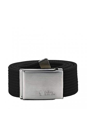 Fjallraven Toile Ceinture Femme, Noir, Taille Unique