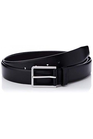 Calvin Klein Ceinture Homme 3.5 cm Bombed Belt Ceinture Cuir, Marron Dark Brown , 90 cm