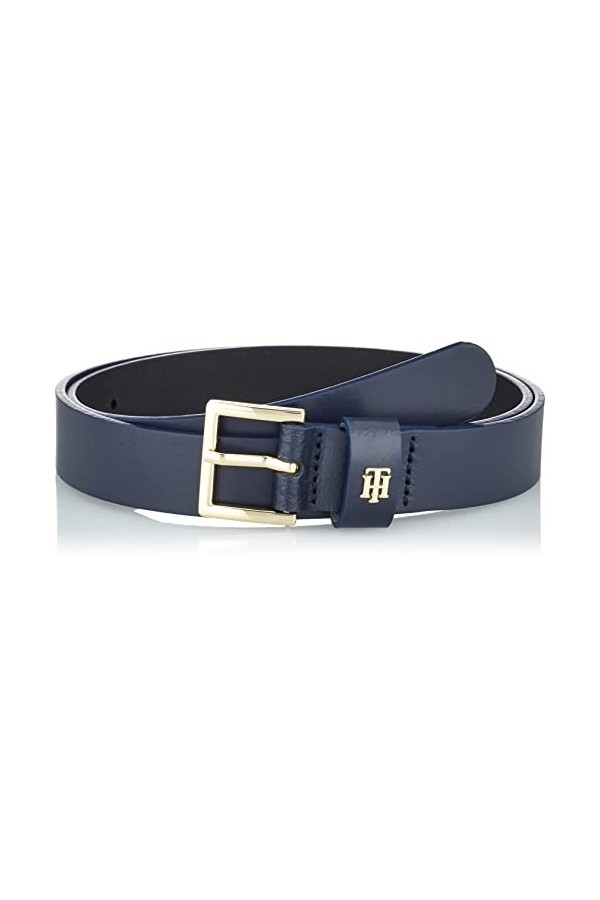 Tommy Hilfiger Th Carré 2,5 Ceinture, Desert Sky, 95 cm Femme