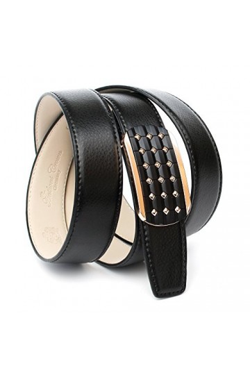Anthoni Crown A4BPT10 Ceinture, Noir 010 , Taille du Fabricant:95 Femme