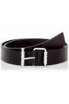 Tommy Jeans TJW Statement Buckle Belt Ceinture, Black, 75 Femme