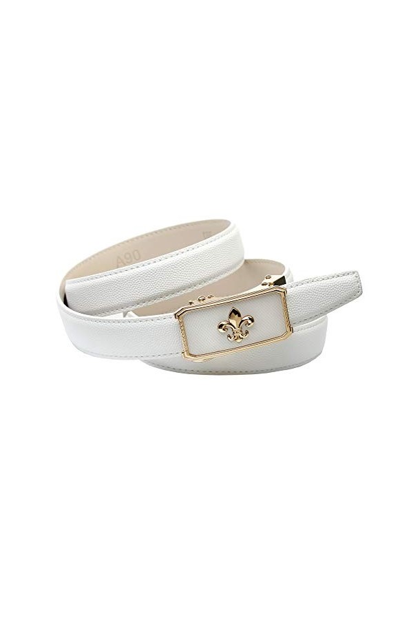 Anthoni Crown C4wl.a90 Ceinture, Blanc Weiss 090 , 110 Taille Fabricant: 95 Femme