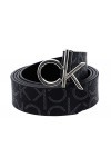 Calvin Klein Logo Belt 3.0 W75 Black Mono