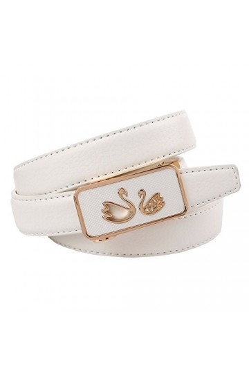 Anthoni Crown A4WST90 Ceinture, Blanc 060 , 90 Femme