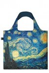 LOQI Museum Vincent Van Gogh The Starry Night Bag Sac de Plage, 50 cm, 20 liters, Multicolore Multicolour 