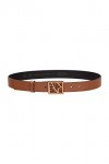 Armani Exchange Belt Ceinture, Geyser, 75 Womens