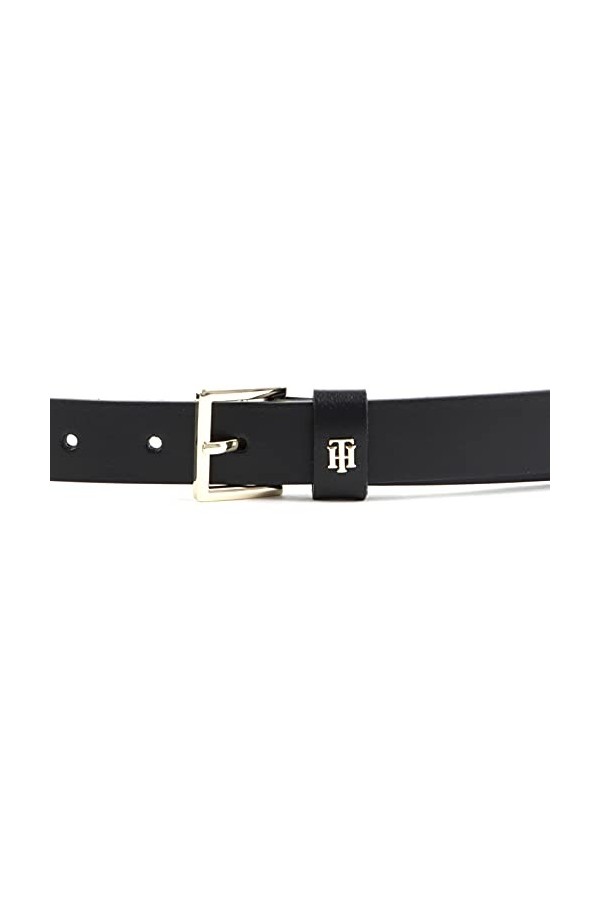 Tommy Hilfiger Square Buckle Belt 2.5 W100 Black