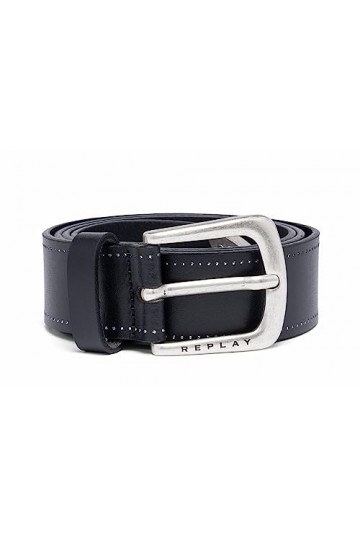 Replay AW2593.000.A3025 Ceinture, Noir 098, 80 Femme