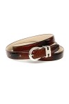Anthoni Crown Ledergürtel Ceinture, Braun, 90 Femme