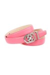 Anthoni Crown Ledergürtel Ceinture, Rosa, 75 Femme