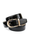 Anthoni Crown, Ceinture Femme, Schwarz Grau 010 , 105