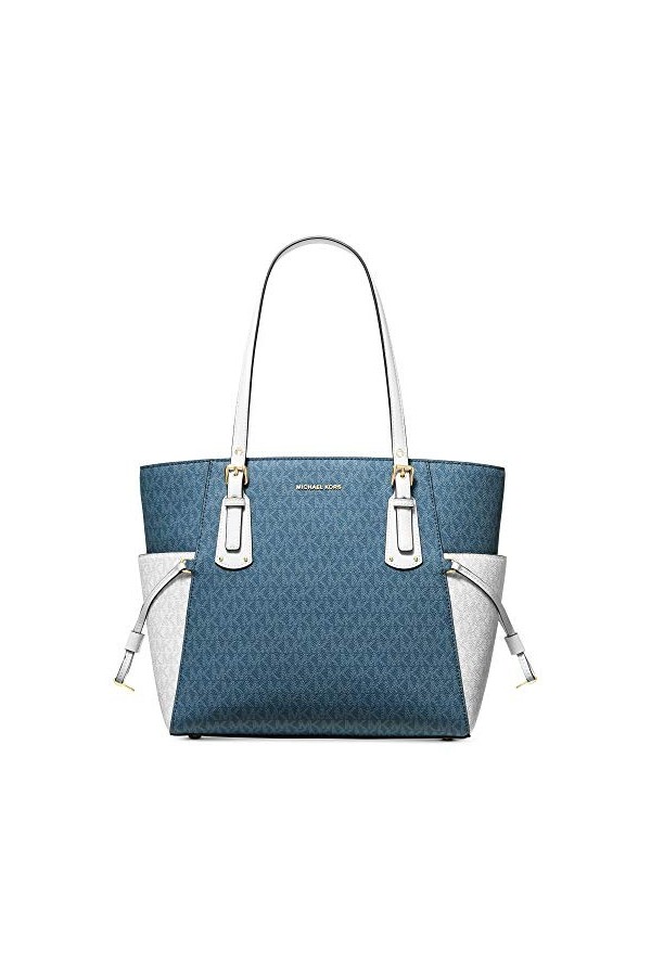 Michael Kors Voyager, Bag Femme, Marron Brown , 16x29x39 Centimeters W x H x L 