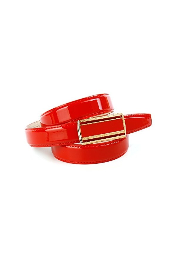 Anthoni Crown C4rf.01l Ceinture, Rouge Rot 050 , 95 Taille Fabricant: 80 Femme