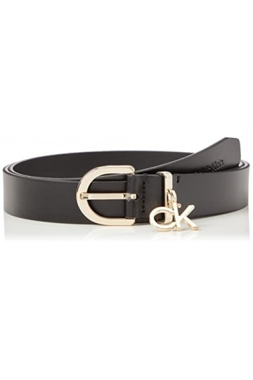 Calvin Klein RE-Lock 25MM Charm Belt, CK Black, 125 Femme