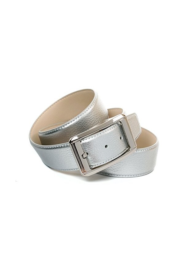 Anthoni Crown B2JTS Ceinture, Argent Argent 015 , Taille Fabricant: 90 Femme