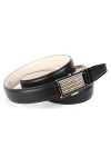 Anthoni Crown 45T10 Ceinture, Schwarz Schwarz 010 , 105 Femme