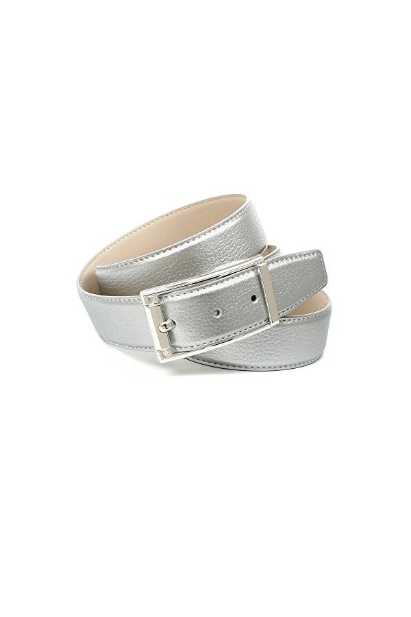 Anthoni Crown A1JBTS Ceinture, Argenté Silber 015 , 105 Femme